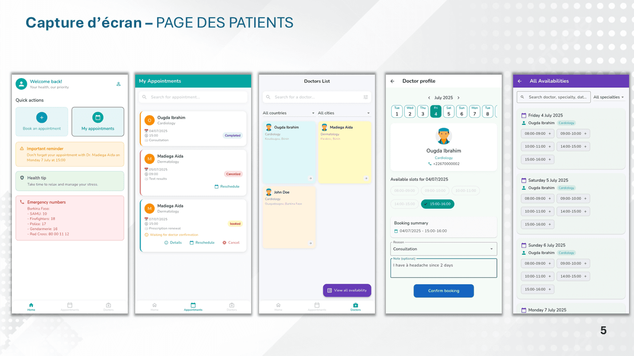 Clinic Appointment Scheduler